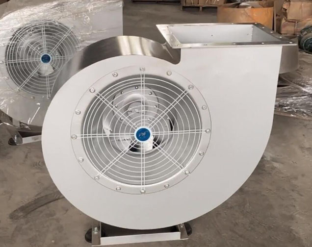 Ventilatore a pressione negativa in lamiera zincata