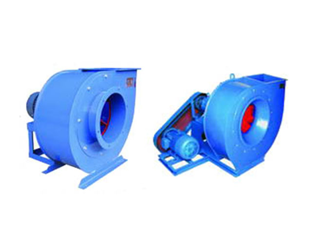 Ventilatore centrifugo per l'espulsione delle polveri